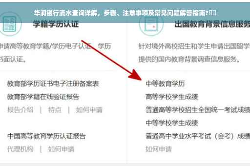 华润银行流水查询详解，步骤、注意事项及常见问题解答指南?⚡️