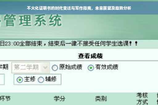 不火化证明书的时代变迁与写作指南，未来展望及趋势分析