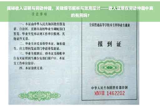揭秘收入证明与劳动仲裁，关键细节解析与效用探讨——收入证明在劳动仲裁中真的有用吗？