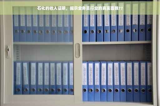 石化的收入证明，揭示业务员行业的真实面貌??