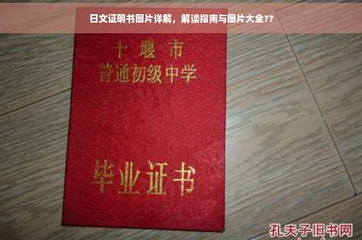 日文证明书图片详解，解读指南与图片大全??