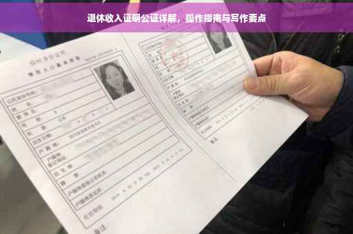 退休收入证明公证详解，操作指南与写作要点