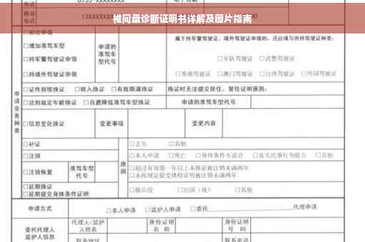 椎间盘诊断证明书详解及图片指南