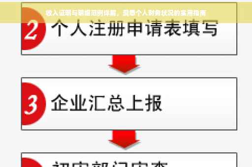 收入证明与明细范例详解，洞悉个人财务状况的实用指南