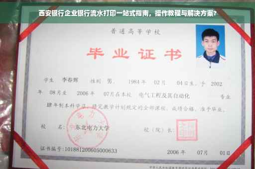 西安银行企业银行流水打印一站式指南，操作教程与解决方案?