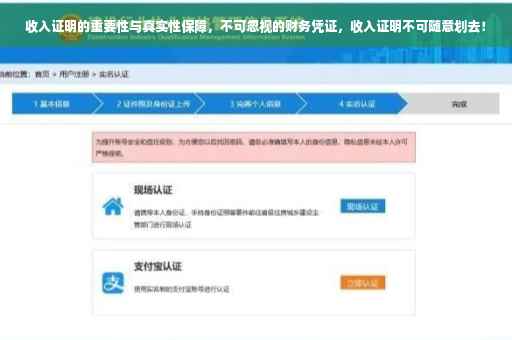收入证明的重要性与真实性保障，不可忽视的财务凭证，收入证明不可随意划去！