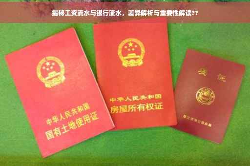 揭秘工资流水与银行流水，差异解析与重要性解读??