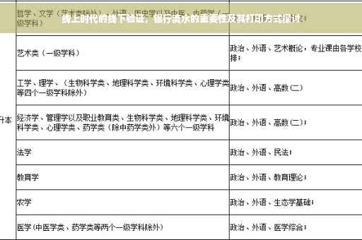 线上时代的线下验证，银行流水的重要性及其打印方式探讨