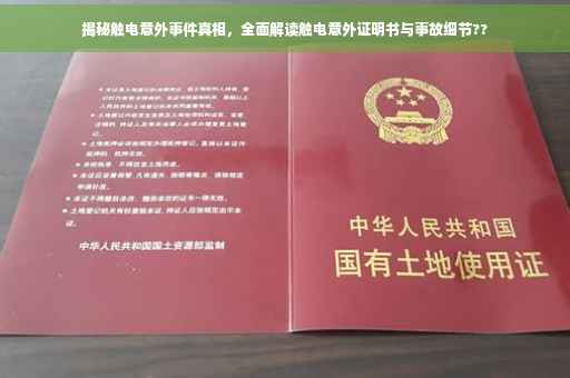 揭秘触电意外事件真相，全面解读触电意外证明书与事故细节??