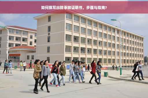 如何撰写出险事故证明书，步骤与指南?