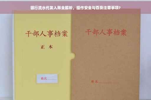 银行流水代发入账全解析，操作安全与否及注意事项?