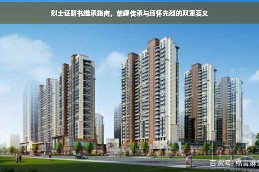 烈士证明书继承指南，荣耀传承与缅怀先烈的双重要义