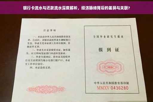 银行卡流水与还款流水深度解析，经济脉络背后的差异与关联?