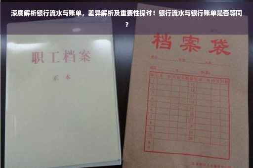 深度解析银行流水与账单，差异解析及重要性探讨！银行流水与银行账单是否等同？