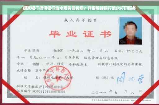 哪家银行提供银行流水服务最优质？详细解读银行流水打印服务