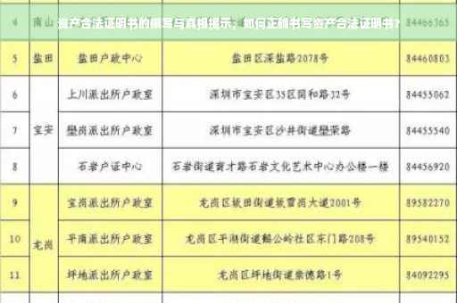 资产合法证明书的撰写与真相揭示，如何正确书写资产合法证明书？