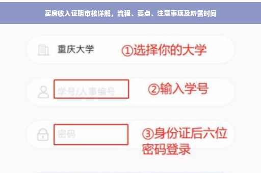 买房收入证明审核详解，流程、要点、注意事项及所需时间
