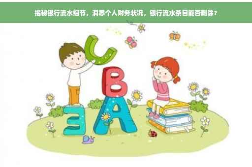 揭秘银行流水细节，洞悉个人财务状况，银行流水条目能否删除？