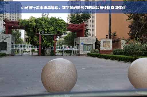 小马银行流水账单解读，数字金融新势力的崛起与便捷查询体验
