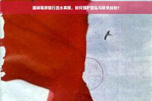 揭秘租房银行流水真相，如何保护隐私与避免纠纷？