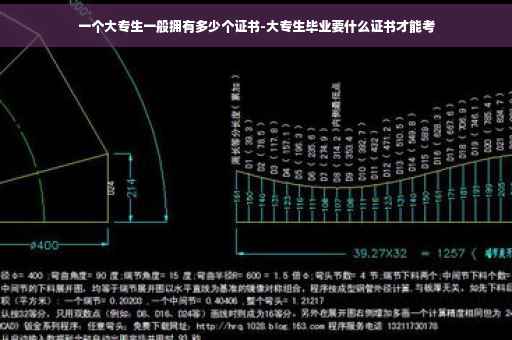 一个大专生一般拥有多少个证书-大专生毕业要什么证书才能考