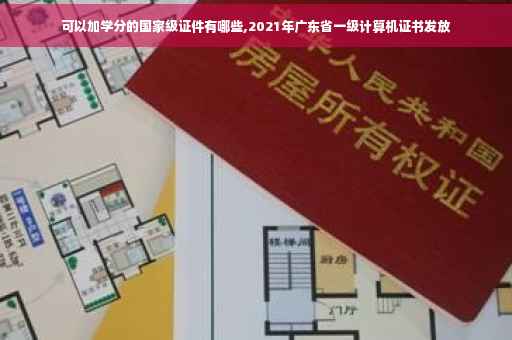 可以加学分的国家级证件有哪些,2021年广东省一级计算机证书发放