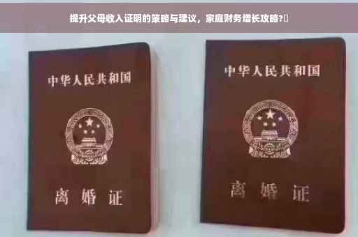 提升父母收入证明的策略与建议，家庭财务增长攻略?✨