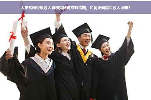 大学贫困证明收入真相揭秘与应对指南，如何正确撰写收入证明？