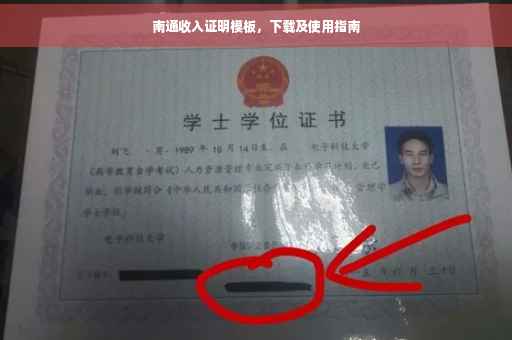 南通收入证明模板，下载及使用指南