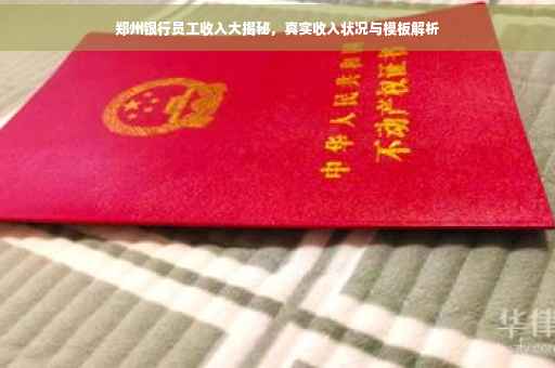 郑州银行员工收入大揭秘，真实收入状况与模板解析