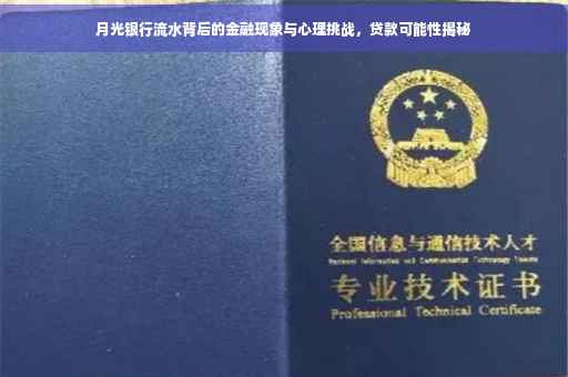 月光银行流水背后的金融现象与心理挑战，贷款可能性揭秘