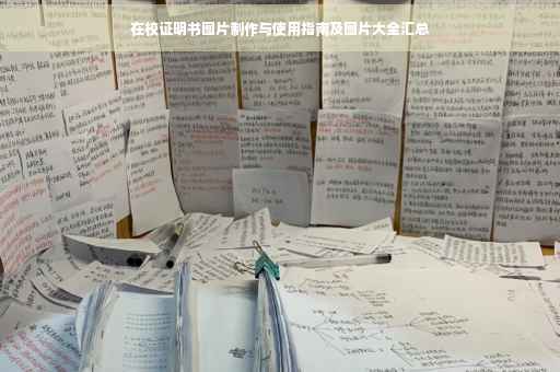 在校证明书图片制作与使用指南及图片大全汇总