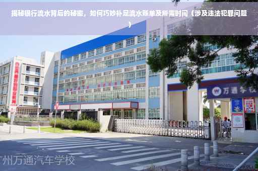 揭秘银行流水背后的秘密，如何巧妙补足流水账单及所需时间（涉及违法犯罪问题）