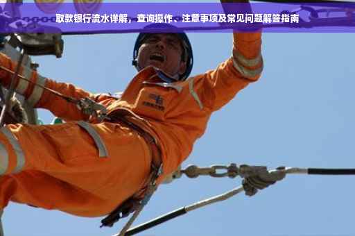 取款银行流水详解，查询操作、注意事项及常见问题解答指南