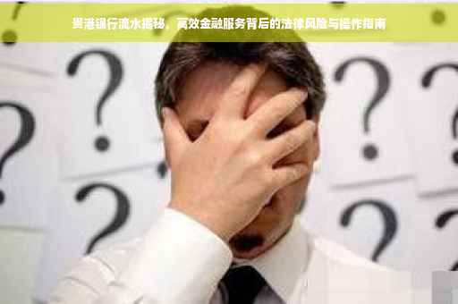 贵港银行流水揭秘，高效金融服务背后的法律风险与操作指南