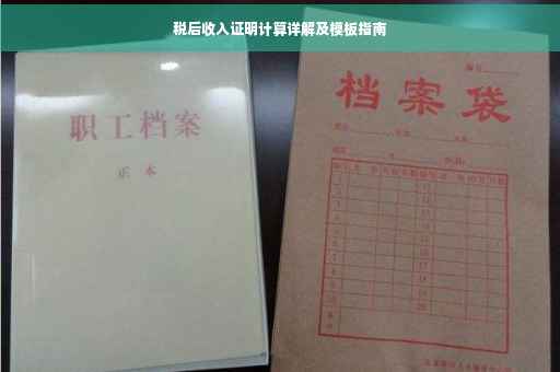 税后收入证明计算详解及模板指南