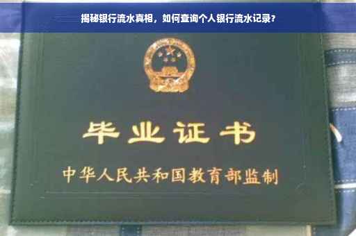 揭秘银行流水真相,如何查询个人银行流水记录? 揭秘银行流水真相,如何查询个人银行流水记录?