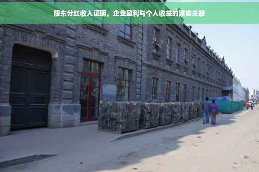股东分红收入证明，企业盈利与个人收益的紧密关联