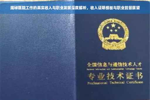 揭秘医院工作的真实收入与职业发展深度解析，收入证明模板与职业前景展望