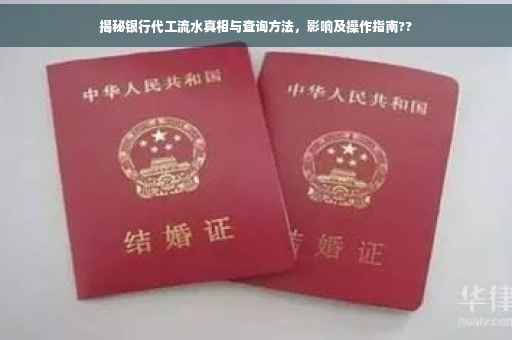 揭秘银行代工流水真相与查询方法，影响及操作指南??