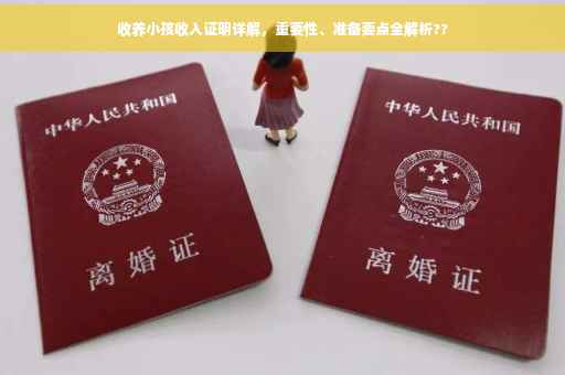 收养小孩收入证明详解，重要性、准备要点全解析??