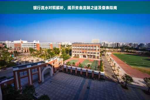 银行流水对照解析，揭开资金流转之谜及查表指南