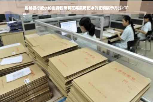 揭秘银行流水的重要性及其在完美简历中的正确展示方式?⚡️