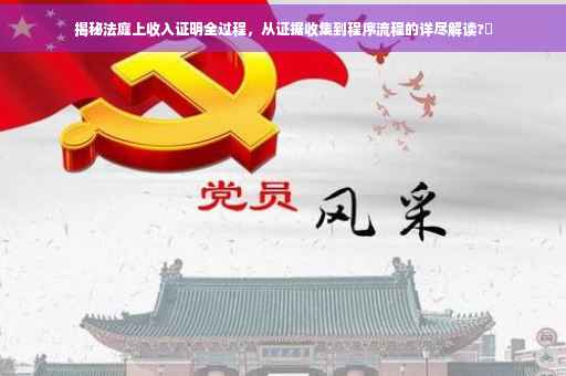 揭秘法庭上收入证明全过程，从证据收集到程序流程的详尽解读?✨
