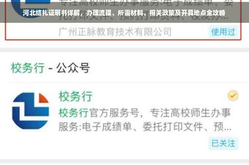 河北结扎证明书详解，办理流程、所需材料、相关政策及开具地点全攻略
