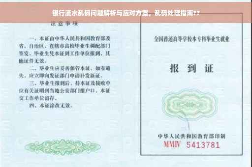 银行流水乱码问题解析与应对方案，乱码处理指南??