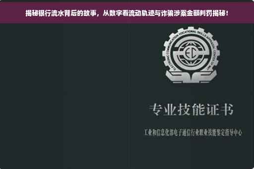 揭秘银行流水背后的故事，从数字看流动轨迹与诈骗涉案金额判罚揭秘！