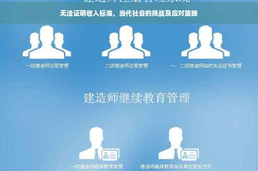 无法证明收入标准，当代社会的挑战及应对策略