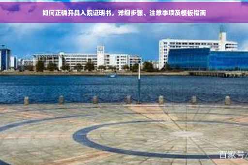 如何正确开具入院证明书，详细步骤、注意事项及模板指南