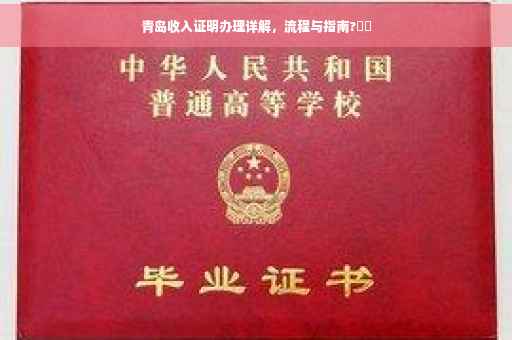 青岛收入证明办理详解，流程与指南?⚡️